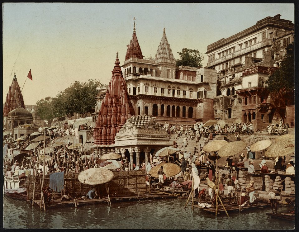 Benares. Palace of Maharaja of Indore LCCN2017658165