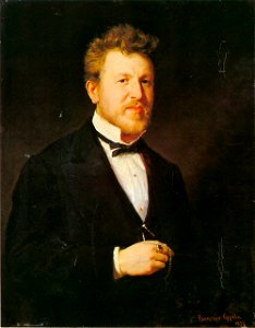 Benczúr Portrait of Ödön Éder 1872