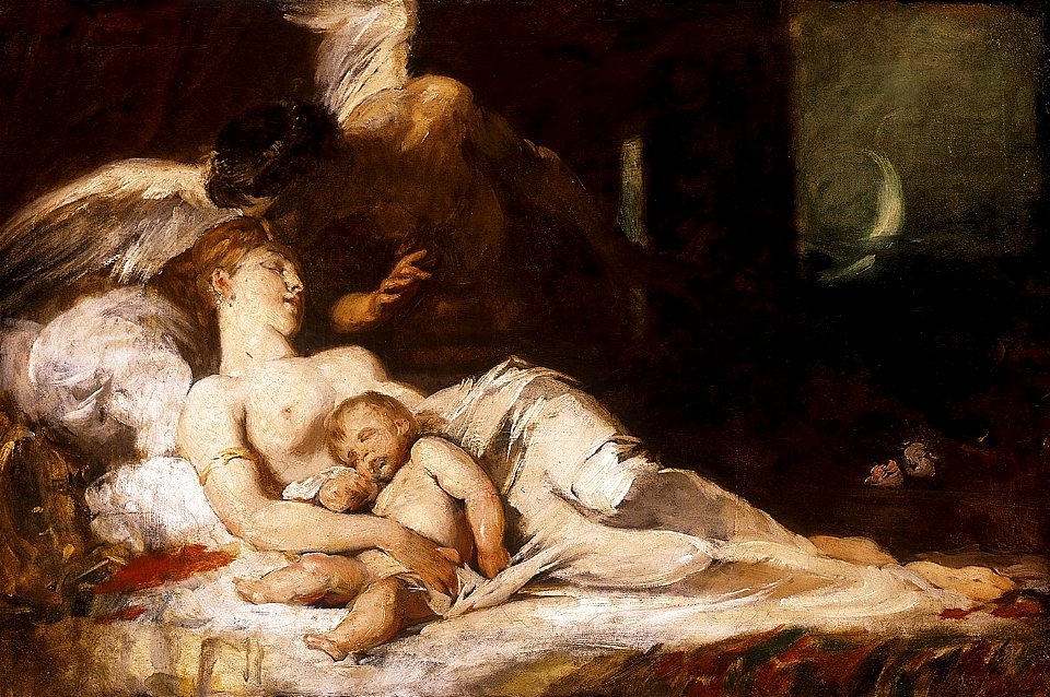 Benczúr Hypnos 1920