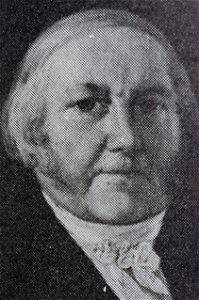 Benedictus Nicolaus Wichmann självporträtt
