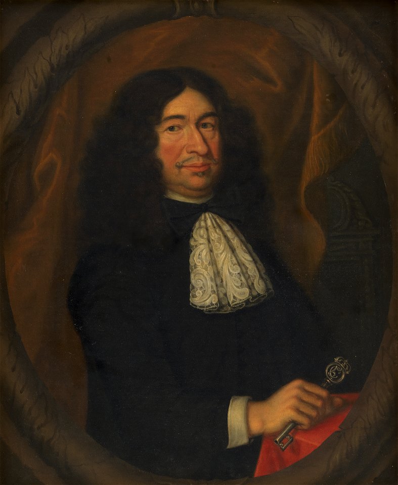 Bendix II Grodtschilling - Kunstkammerforvalter Bendix Grodtschilling den ældre, kunstnerens fader - KMSsp823 - Statens Museum for Kunst