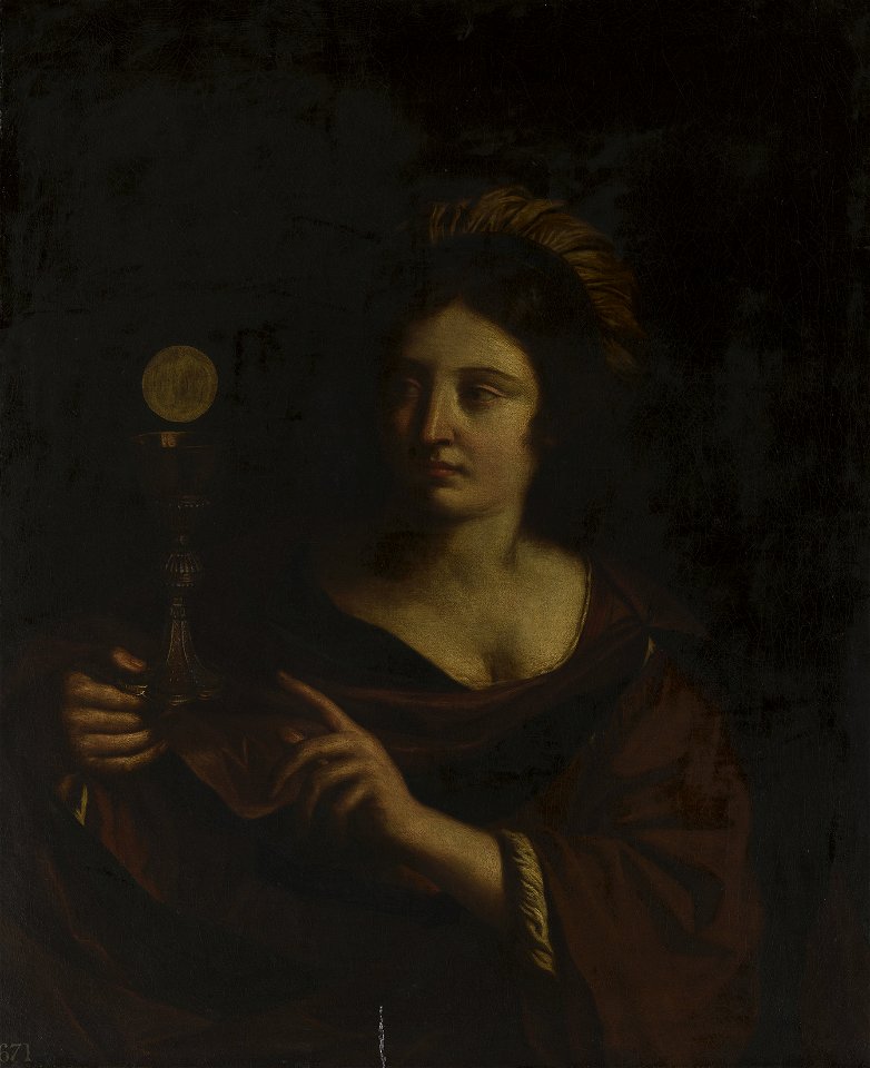 Benedetto Gennari (Cento 1633-Bologna 1715) - Faith - RCIN 405558 - Royal Collection