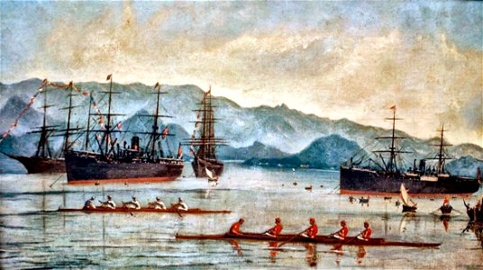 Benedito Calixto - Regata de 1889