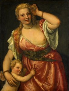 Benedetto Caliari - Venus en Amor