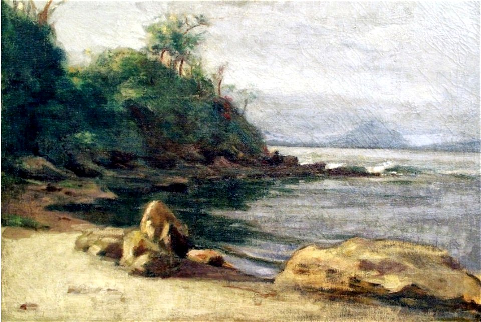 Benedito Calixto - Pedra de Itanhaém, s.d