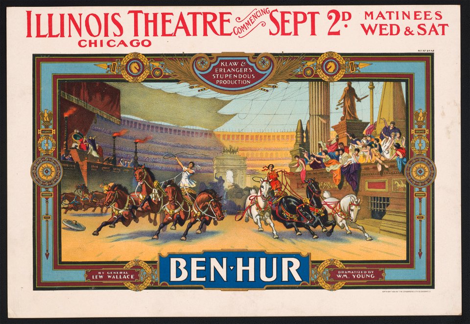 Ben-Hur Klaw & Erlanger's stupendous production. LCCN2014635366