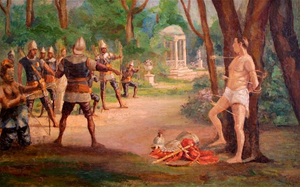 Benedito Calixto - Primeiro Martírio de São Sebastião