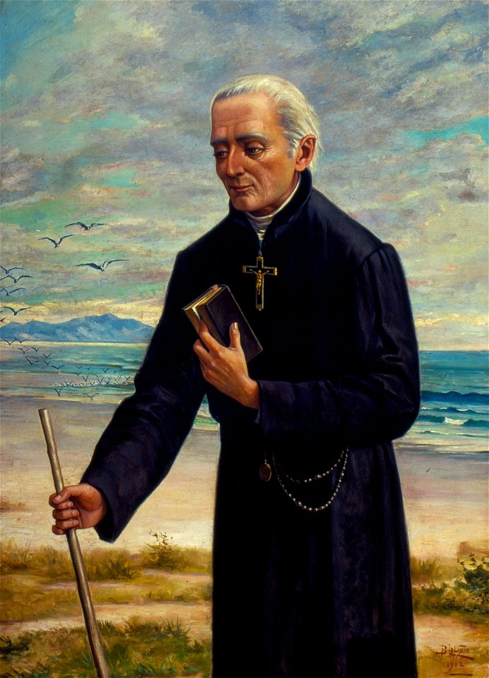 Benedito Calixto de Jesus - Retrato do Padre José de Anchieta, Acervo do Museu Paulista da USP