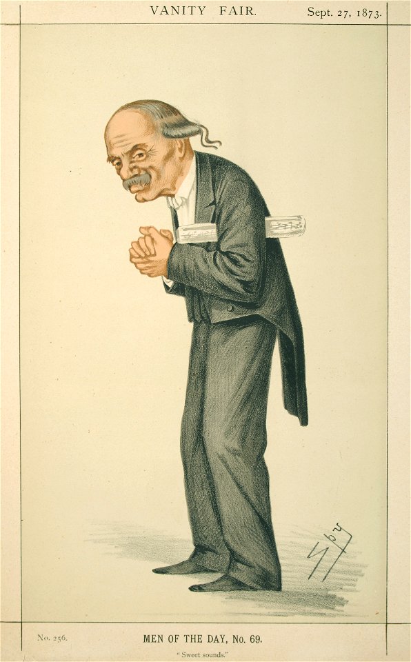Sir Julius Benedict Vanity Fair 27 September 1873