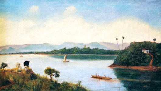 Benedito Calixto - Litoral paulista, 1906