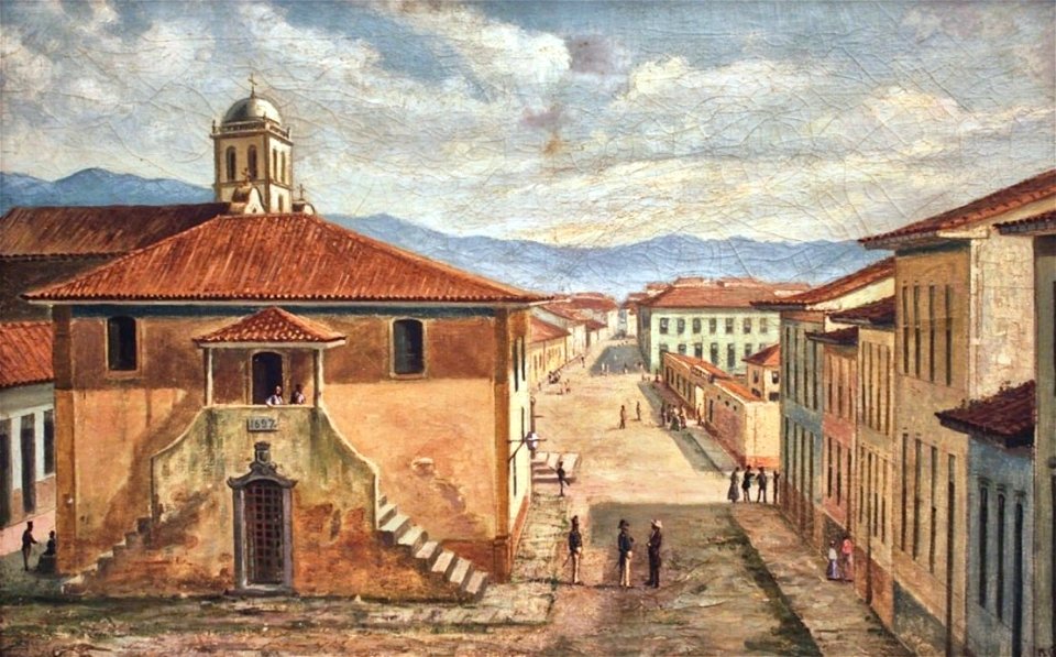 Benedito Calixto - Casa do Conselho ou Câmara e Cadeia