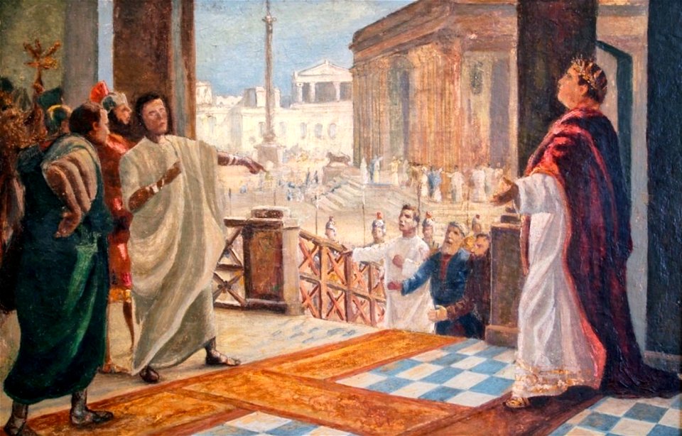 Benedito Calixto - Segunda Condenação de São Sebastião (estudo), s.d