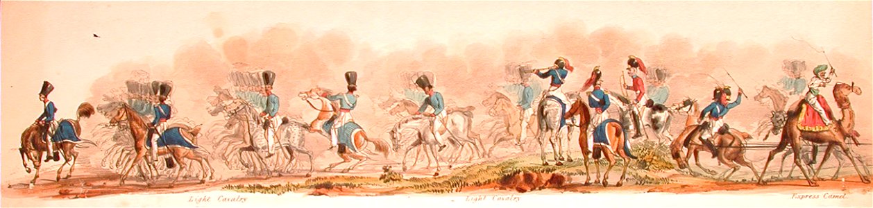 Bengal Troops on the Line of March (6124600603)