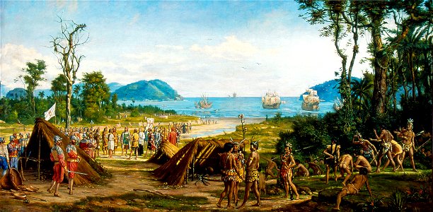 Benedito Calixto de Jesus - Fundação de São Vicente, Acervo do Museu Paulista da USP