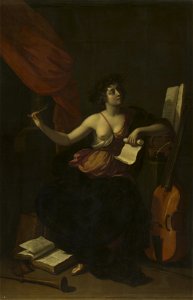 Benedetto Gennari (Cento 1633-Bologna 1715) - The Genius of Poetry - RCIN 406791 - Royal Collection