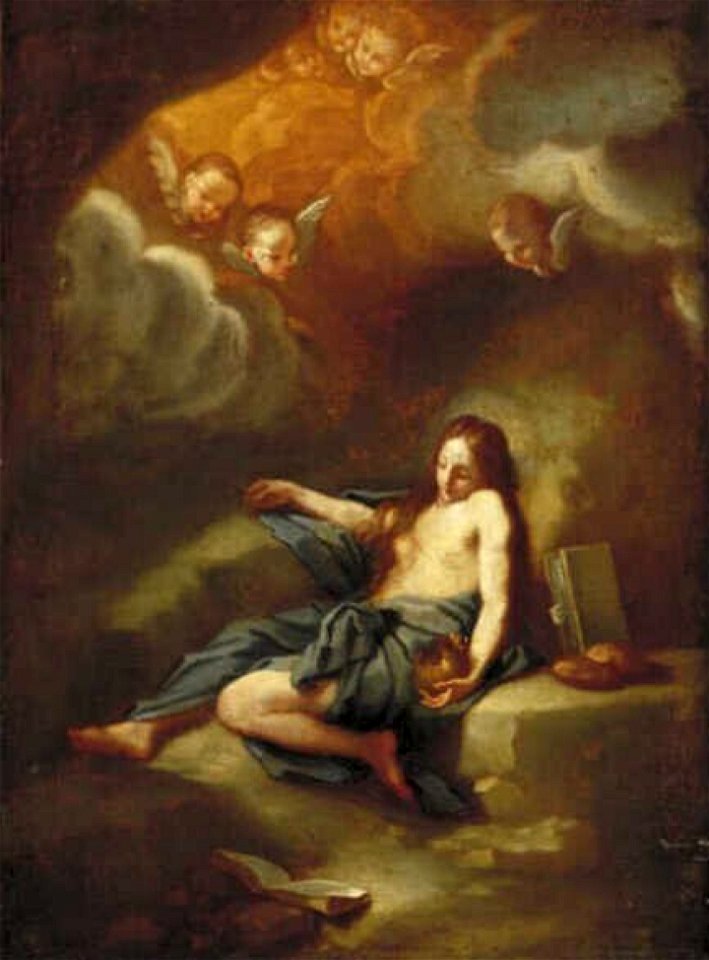 Benedetto Luti - Boetvaardige Magdalena in een landschap - 1467 (OK) - Museum Boijmans Van Beuningen