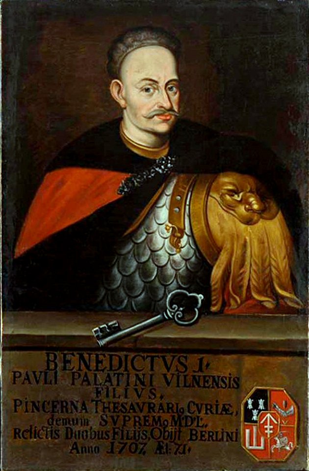 Benedykt Pavał Sapieha. Бэнэдыкт Павал Сапега (1709)