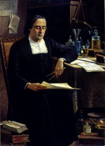 Benedito Calixto de Jesus - Retrato do Padre Bartolomeu Lourenço de Gusmão, Acervo do Museu Paulista da USP