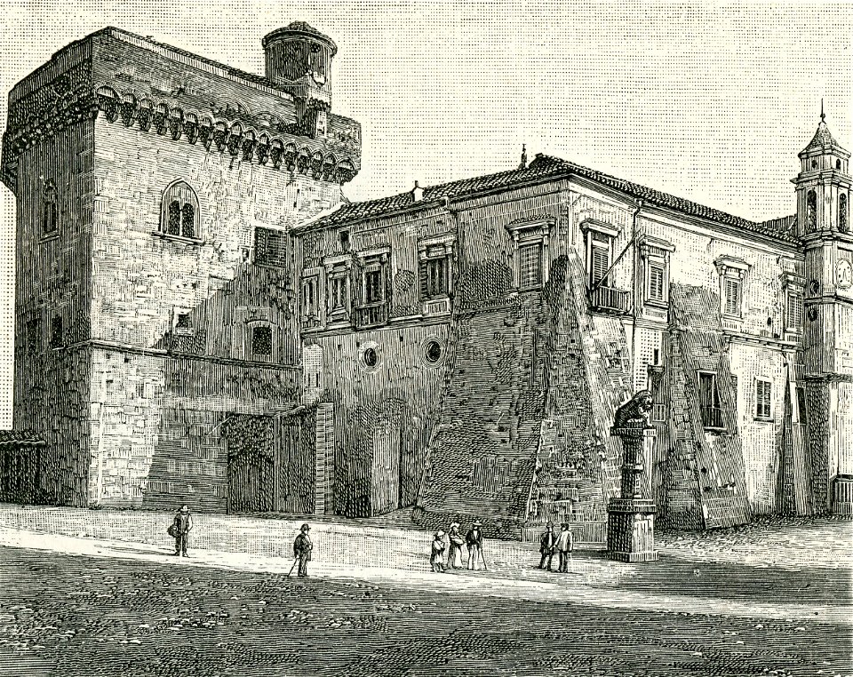 Benevento castello, ora palazzo della prefettura