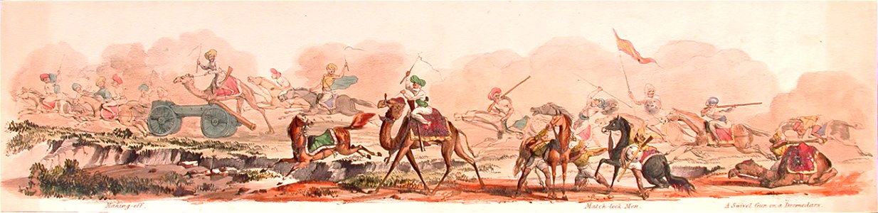 Bengal Troops on the Line of March (6125143050)