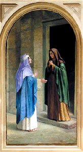Benedito Calixto - Visitação de Nossa Senhora à Santa Isabel