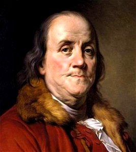 Benjamin Franklin by Joseph-Siffred Duplessis