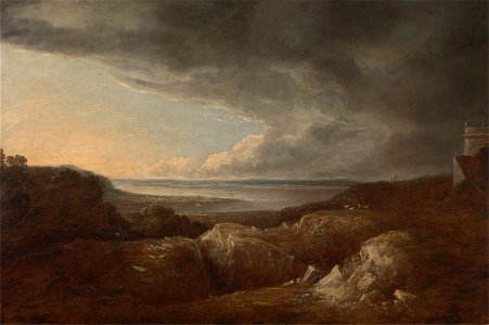 Benjamin Barker - View of the River Severn, near King's Weston, Seat of Lord de Clifford - Google Art Project
