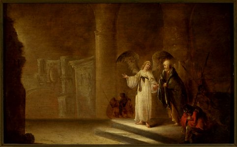 Benjamin Gerritsz. Cuyp - Release of St. Peter from prison (Acts 12-5-8) - M.Ob.1709 MNW - National Museum in Warsaw