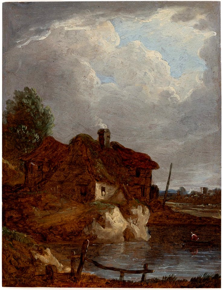 Benjamin Barker (1776–1838) - Cottage near Chippenham - Barker-K06480