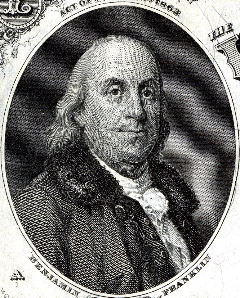 Benjamin Franklin (Engraved Portrait)