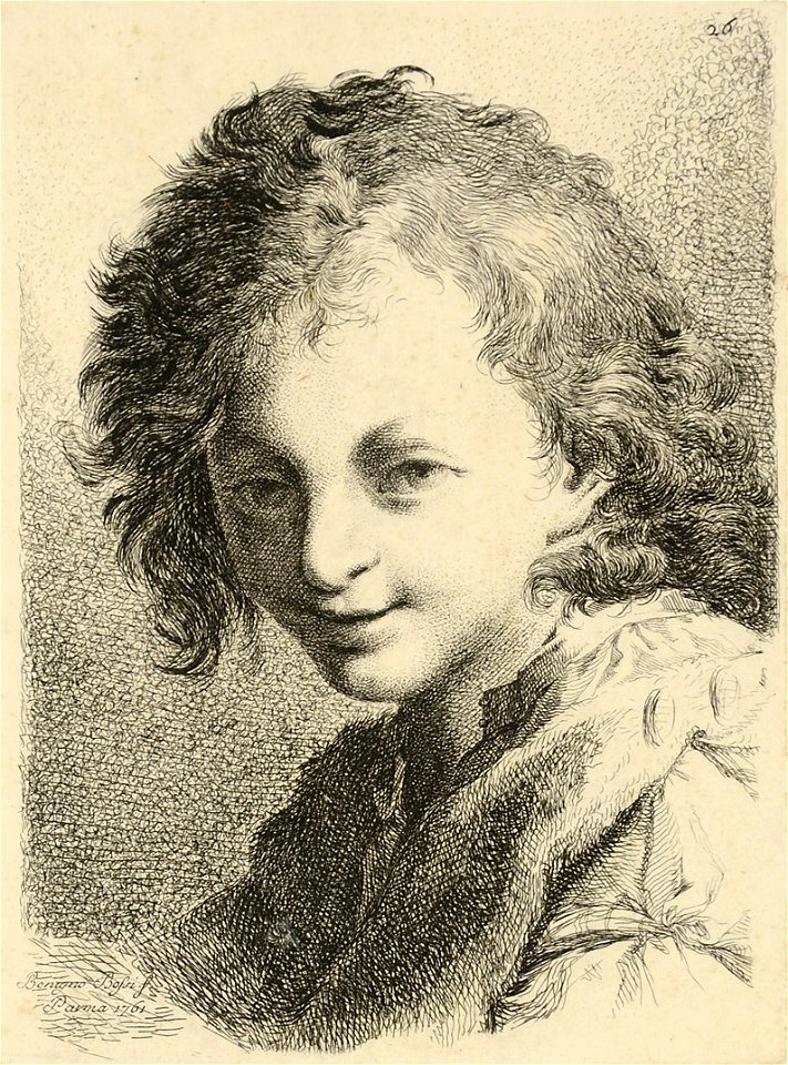 Benigno Bossi - Retrato de jovem