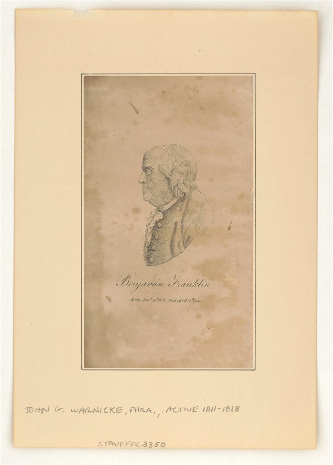 Benjamin Franklin LCCN2003678031