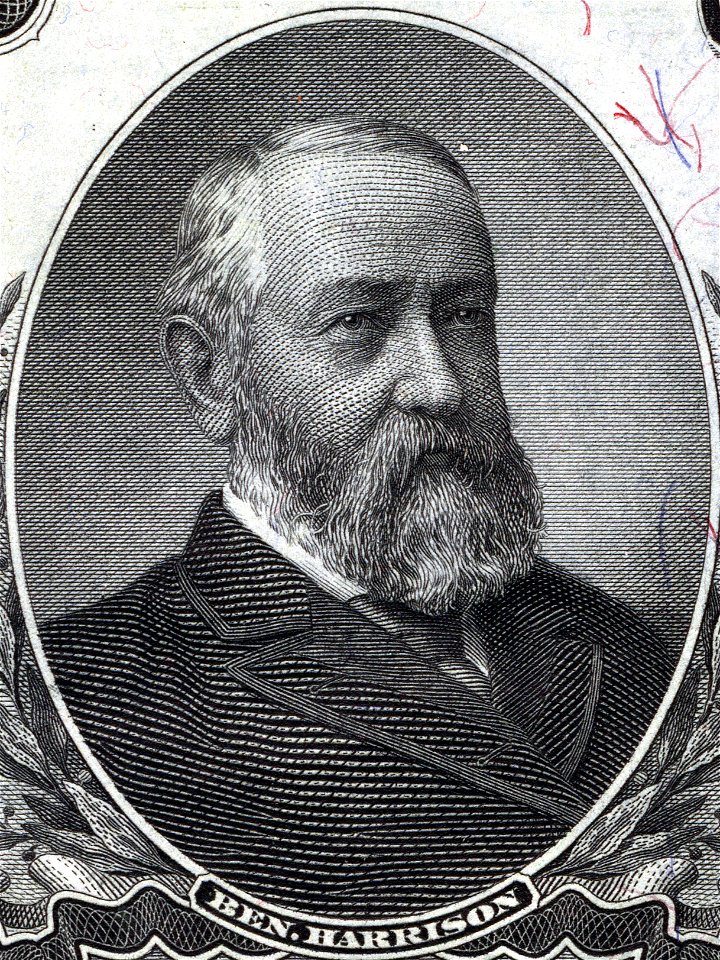 Benjamin Harrison (Engraved Portrait)