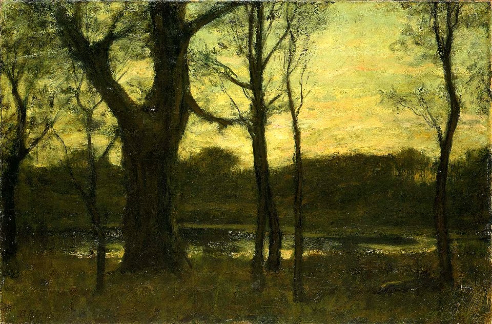 Benjamin Rutherford Fitz - A Pool in the Forest - 1909.9.7 - Smithsonian American Art Museum