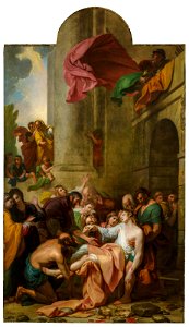 Benjamin West - Devout Men Taking the Body of Saint Stephen - 2015.2163 - Museum of Fine Arts