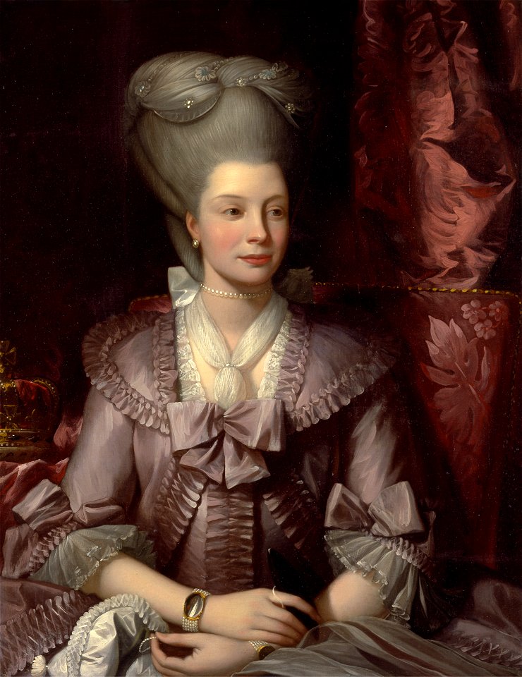 Benjamin West - Queen Charlotte - Google Art Project