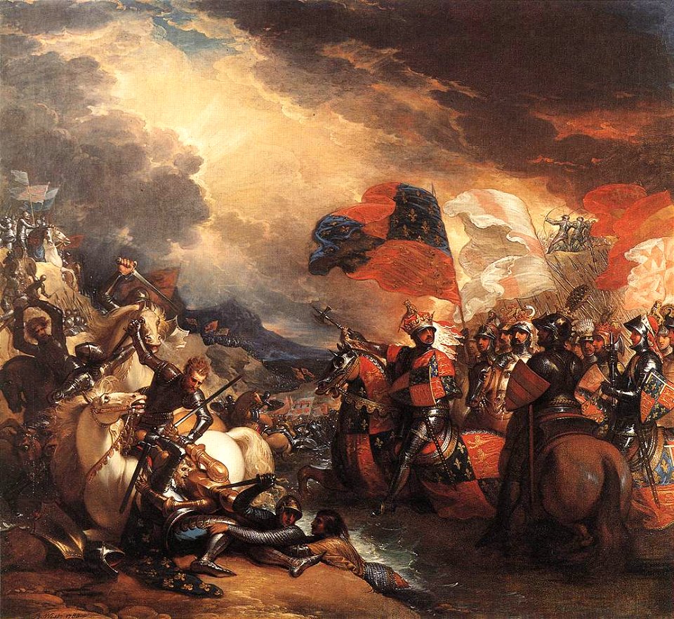 Benjamin West - Edward III Crossing the Somme - WGA25552