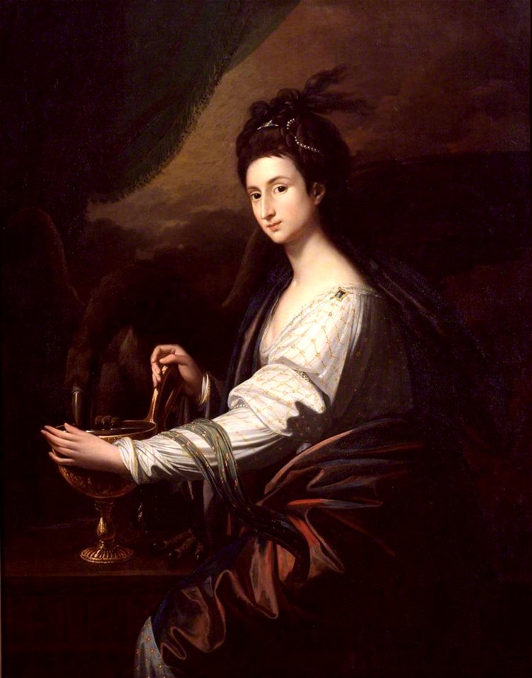 Benjamin West (1738-1820) - Mrs Worrell as Hebe - N00799 - National Gallery