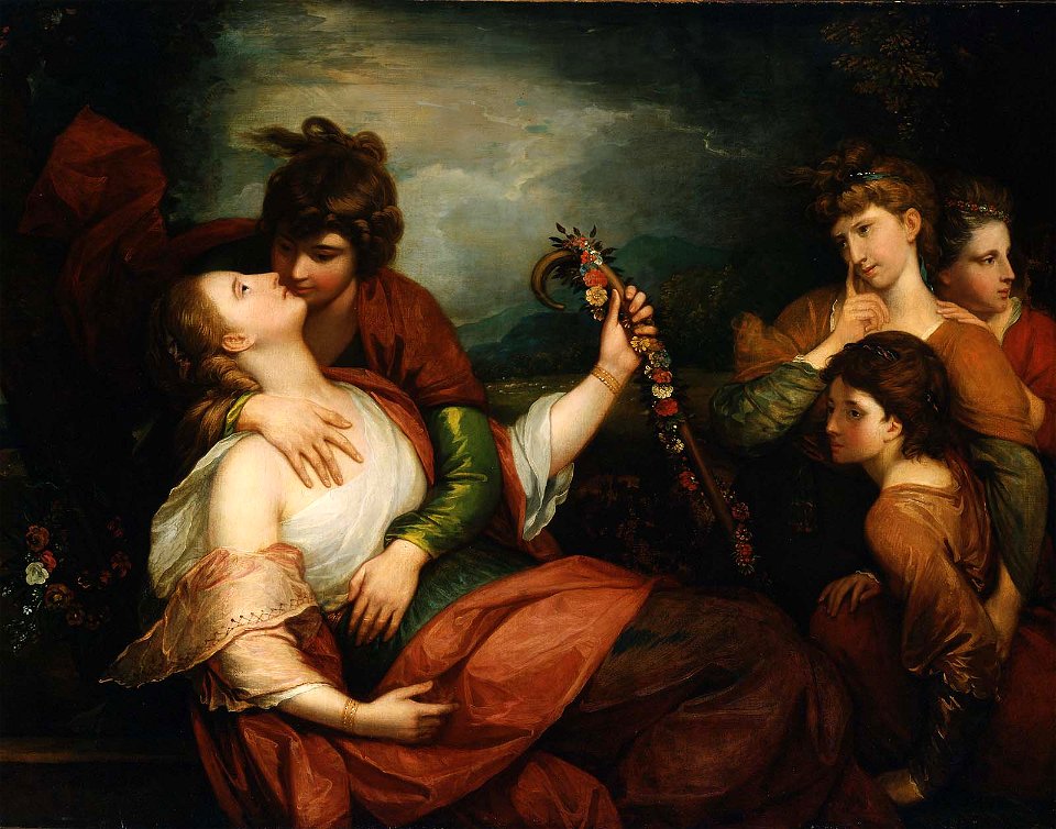 Benjamin West - The Stolen Kiss - 30.494 - Museum of Fine Arts
