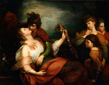 Benjamin West - The Stolen Kiss - 30.494 - Museum of Fine Arts