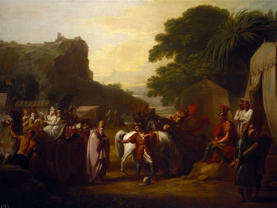 Benjamin West (1738-1820) - The Family of the King of Armenia before Cyrus - RCIN 405684 - Royal Collection