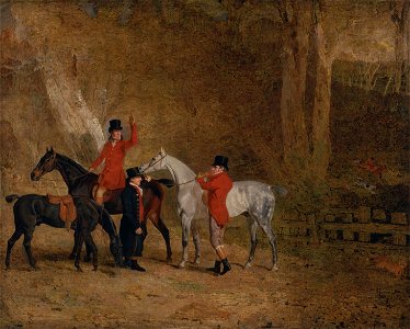 Benjamin Marshall - Foxhunting Scene - Google Art Project. Free illustration for personal and commercial use.