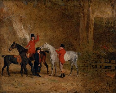 Benjamin Marshall - Foxhunting Scene - Google Art Project