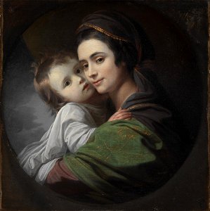 Benjamin West - Elizabeth Shewell West and Her Son, Raphael - 1927.393 - Cleveland Museum of Art