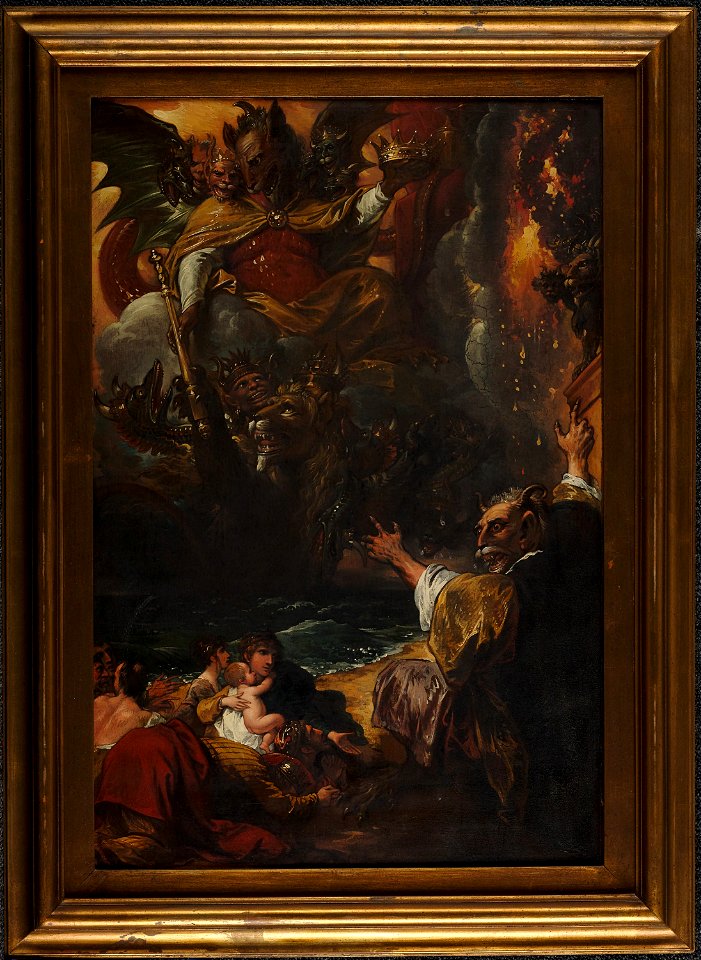 Benjamin West - The Beast Riseth Out of the Sea - L.1997.109 - Princeton University Art Museum