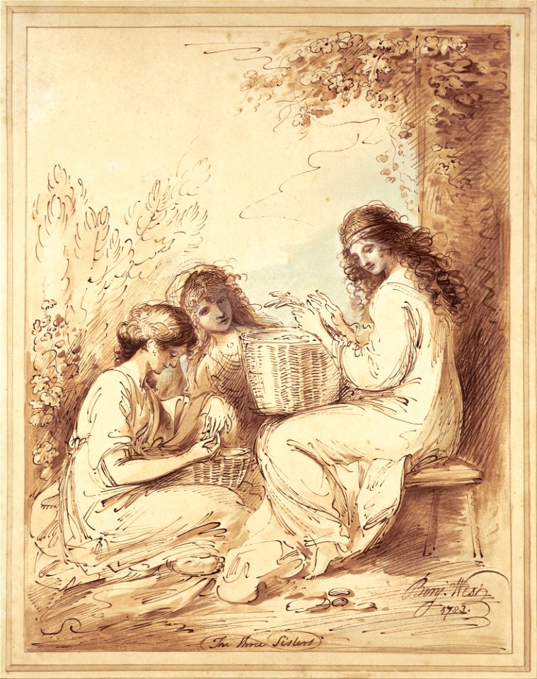 Benjamin West - The Three Sisters - Google Art Project