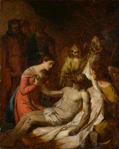 Benjamin West - Study of the Lamentation on the Dead Christ - Google Art Project