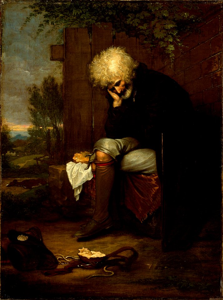 Benjamin West - The Pilgrim Mourning His Dead Ass - 53.4 - Museum of Fine Arts