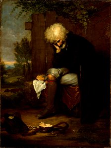 Benjamin West - The Pilgrim Mourning His Dead Ass - 53.4 - Museum of Fine Arts