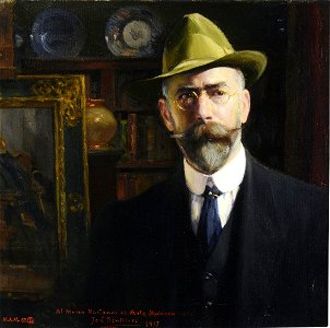 Jose Benlliure y Gil self-portrait